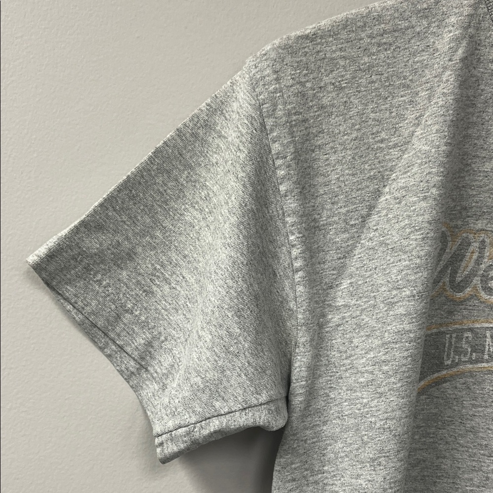 Grey Logo Crewneck T-Shirt - Gray - Picture 6 of 7